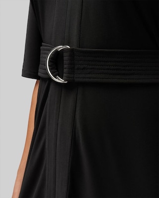 Matte Jersey Belted Kimono Dress click to view larger image.