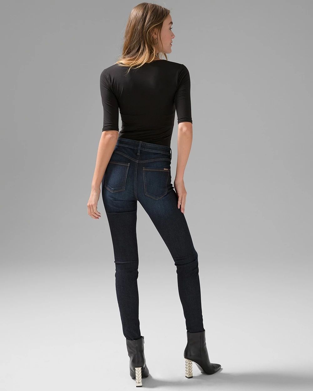 High-Rise Sculpt Skinny Ankle Jeans