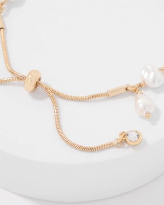 Glass Pearl Bracelet click to view larger image.