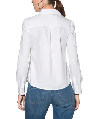 Outlet WHBM Poplin Button-Down Shirt