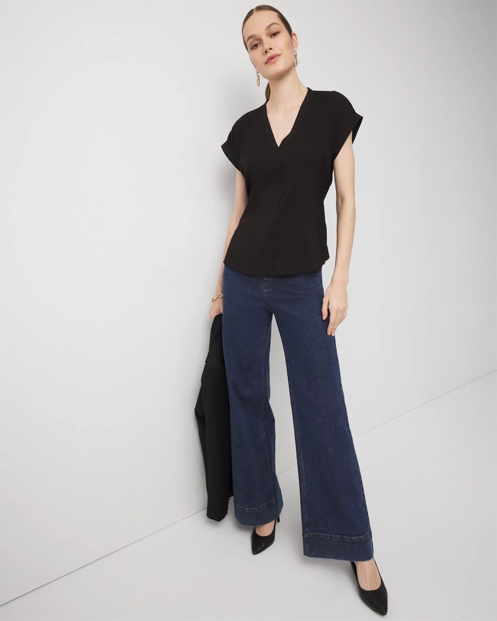 Tie Back Satin Top click to view larger image.