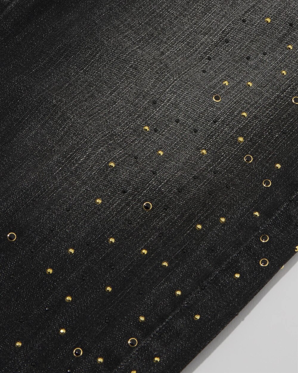 High-Rise Embellished Slim Ankle Jeans