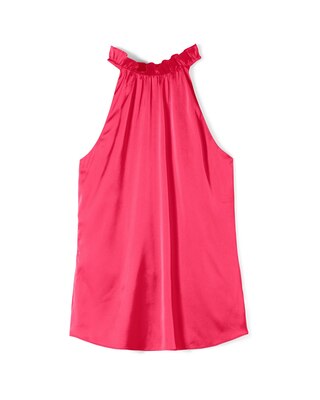 Ruffle Neck Halter Top
