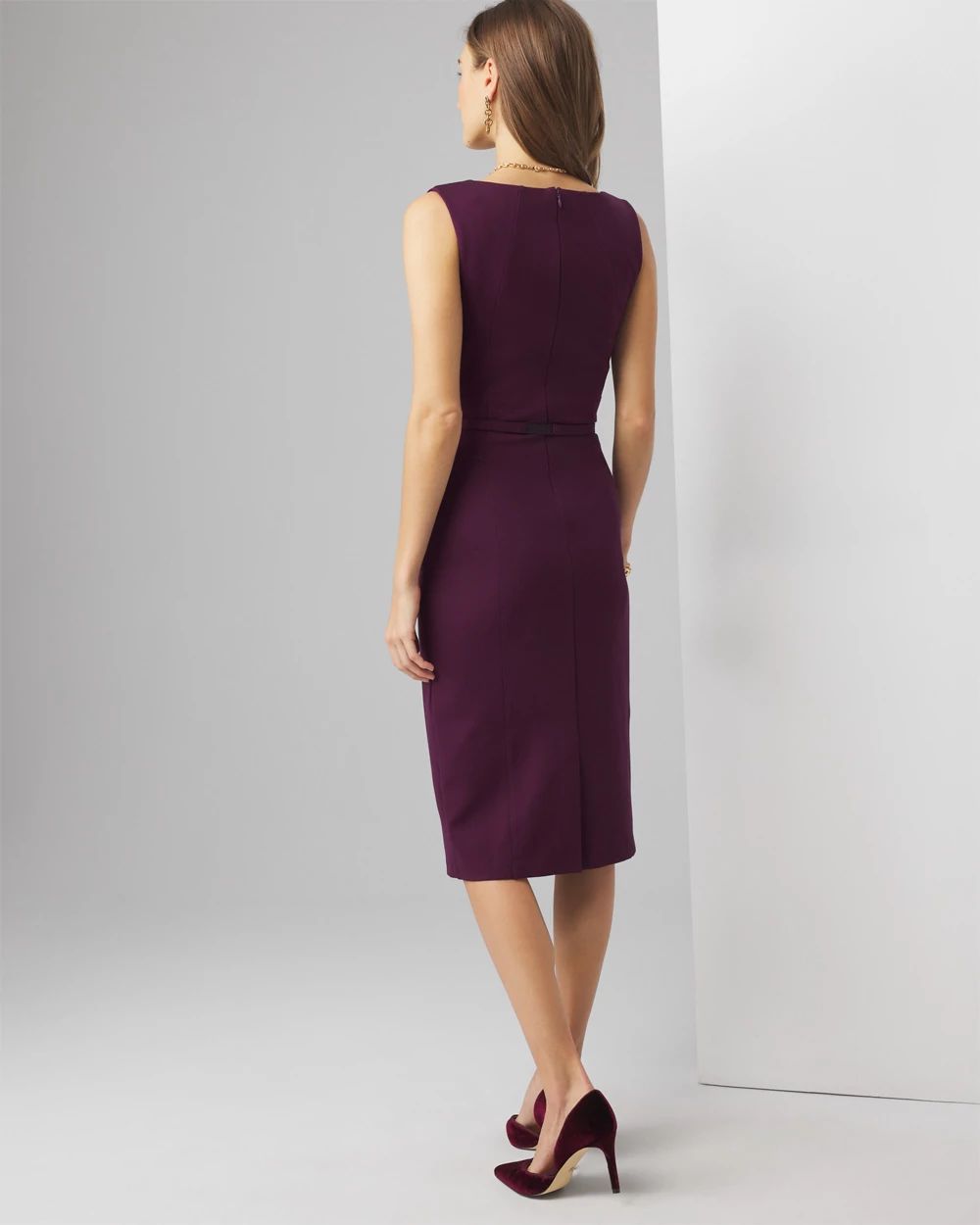 Petite Belted Sheath
