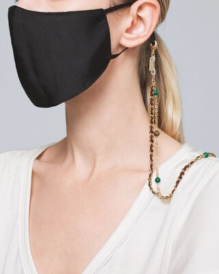 The WHBM Convertible Mask Necklace