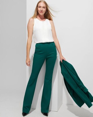 Outlet WHBM Pull-On Skinny Flare Pants