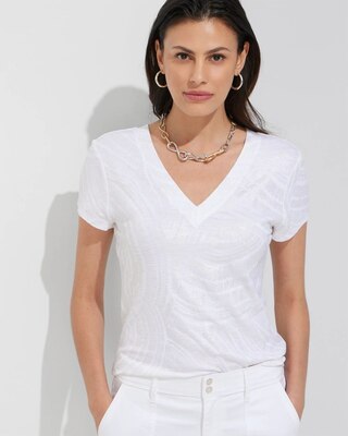 Outlet WHBM Double-V Tee