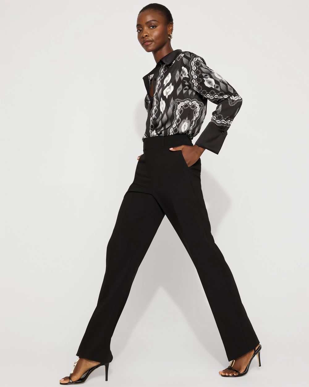 High-Rise Riley Trouser