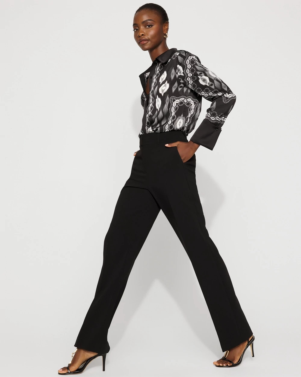 High-Rise Riley Trouser