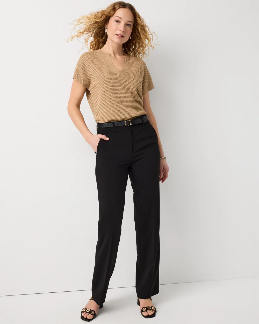 High-Rise Riley Trouser