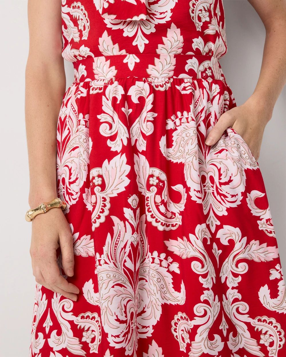 Tiered Midi Skirt click to view larger image.