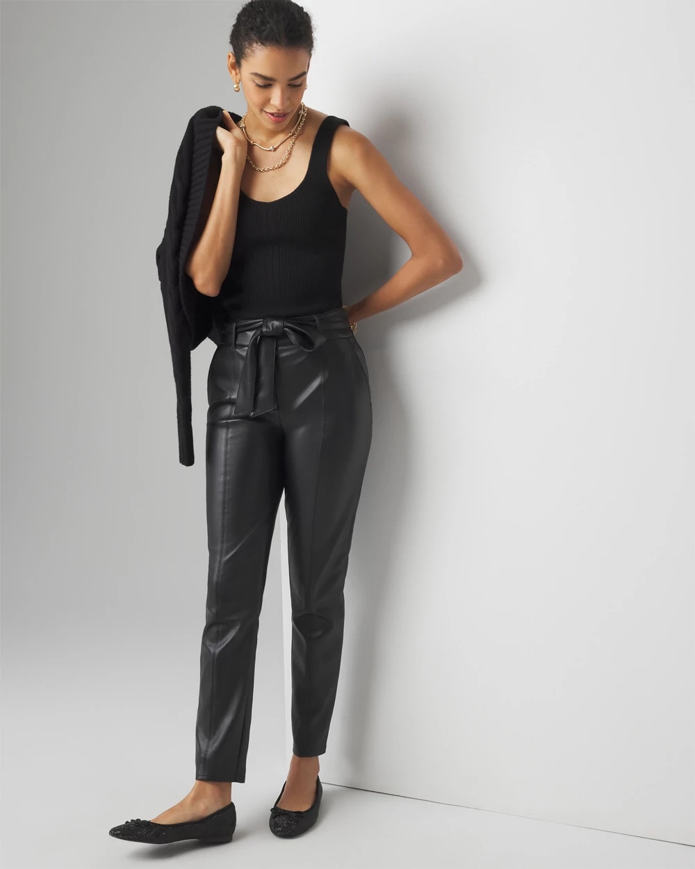 Ribbed Knit Sweater Tank