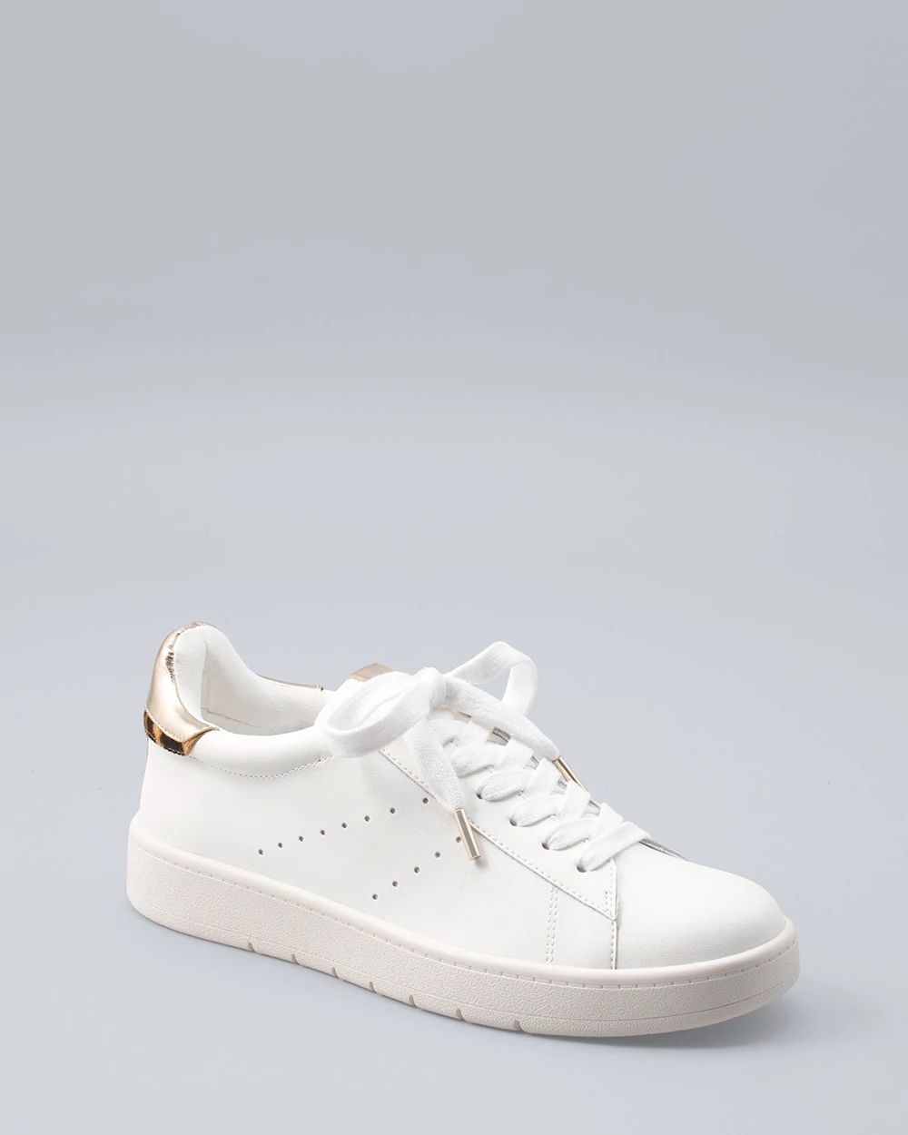 WHBM Kicks Animal-Trim Sneakers