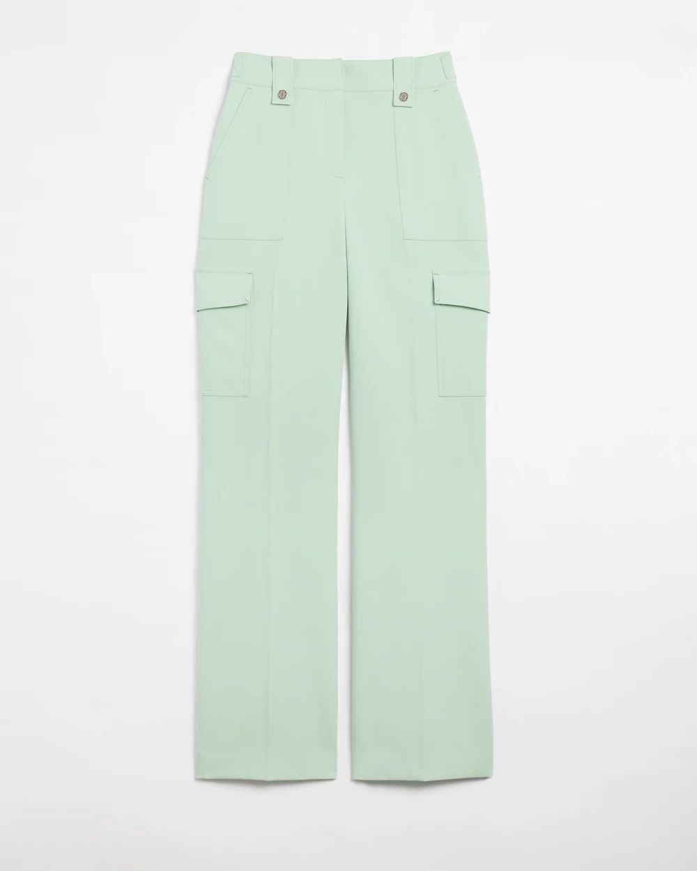 Petite Utility Wide Leg Pants