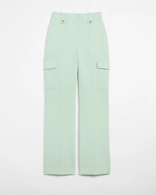 Petite Utility Wide Leg Pants