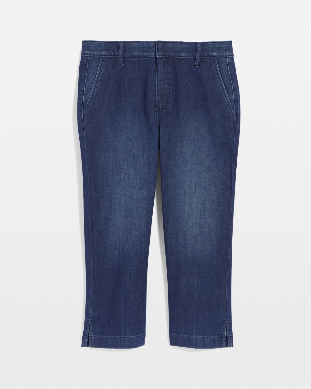 Petite High-Rise Capri Jean