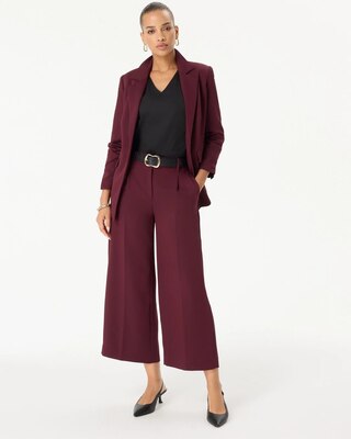 High Rise Wide Leg Crop Pant click to view larger image.