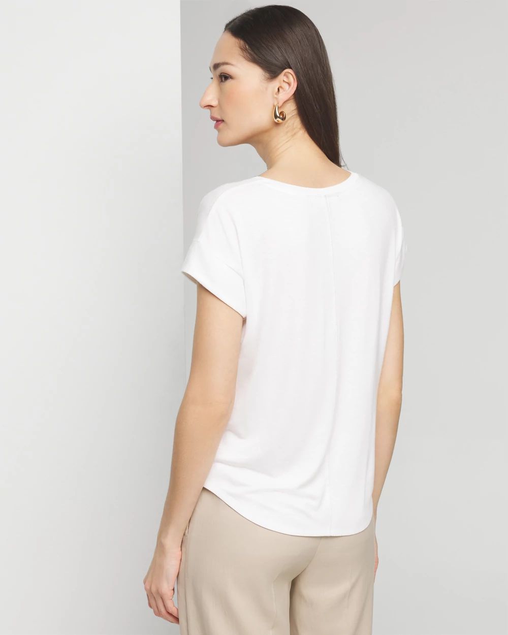 Scoop Neck Power Tee