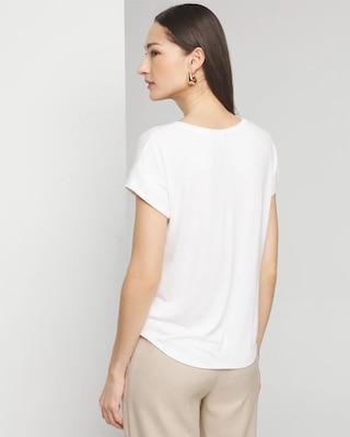 Scoop Neck Power Tee