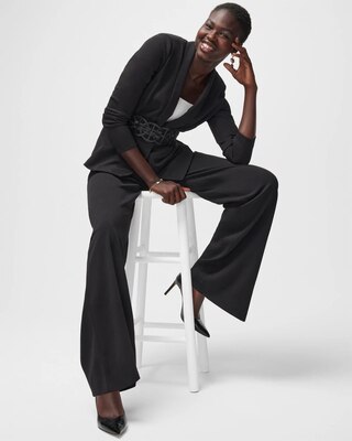 WHBM® Slip On Wide Leg Pant click to view larger image.
