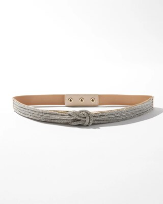 Crystal Knot Stretch Belt
