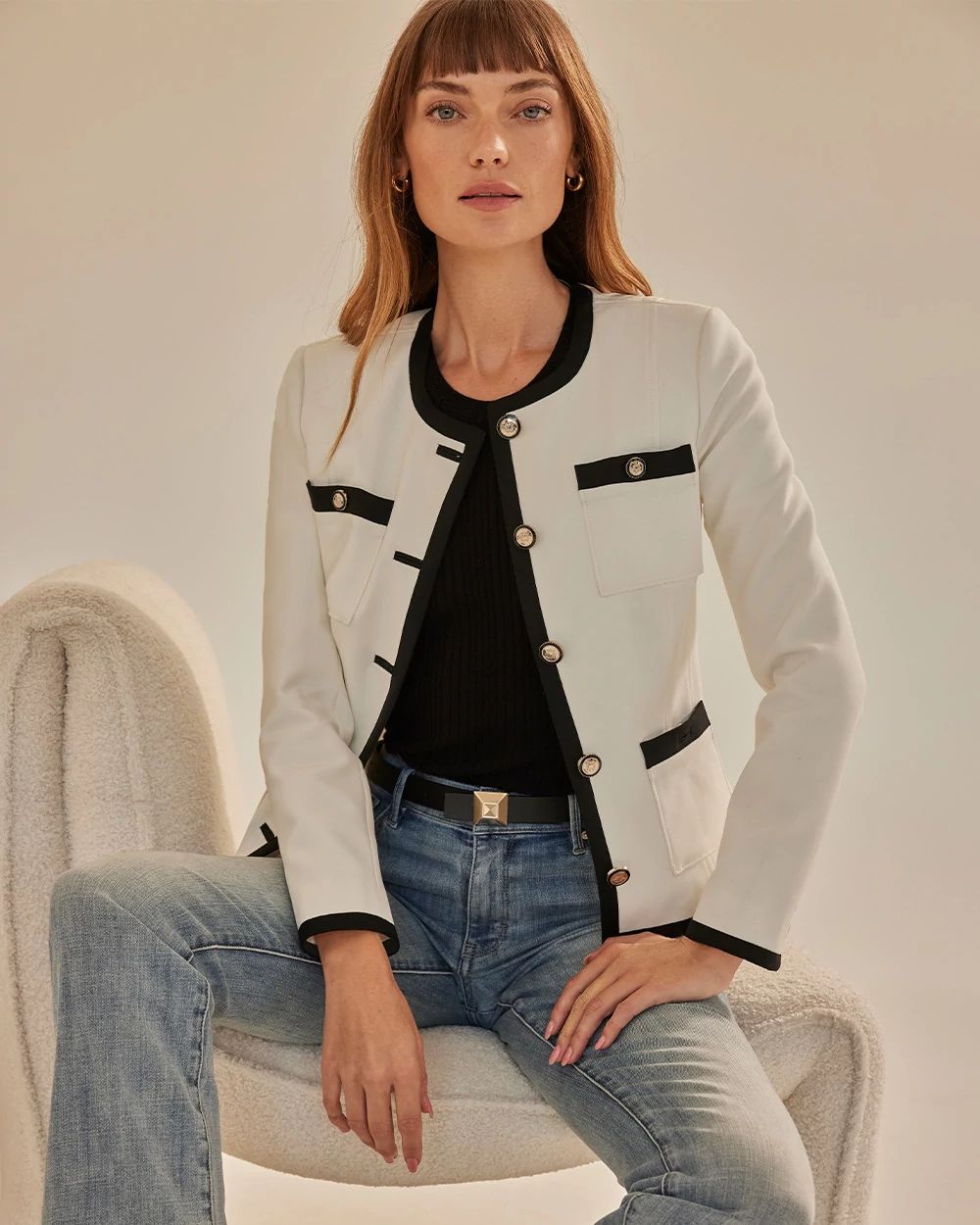 WHBM® Colorblock Stylist Jacket