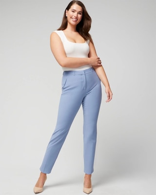 WHBM® Elle Slim Ankle Comfort Stretch Pant click to view larger image.