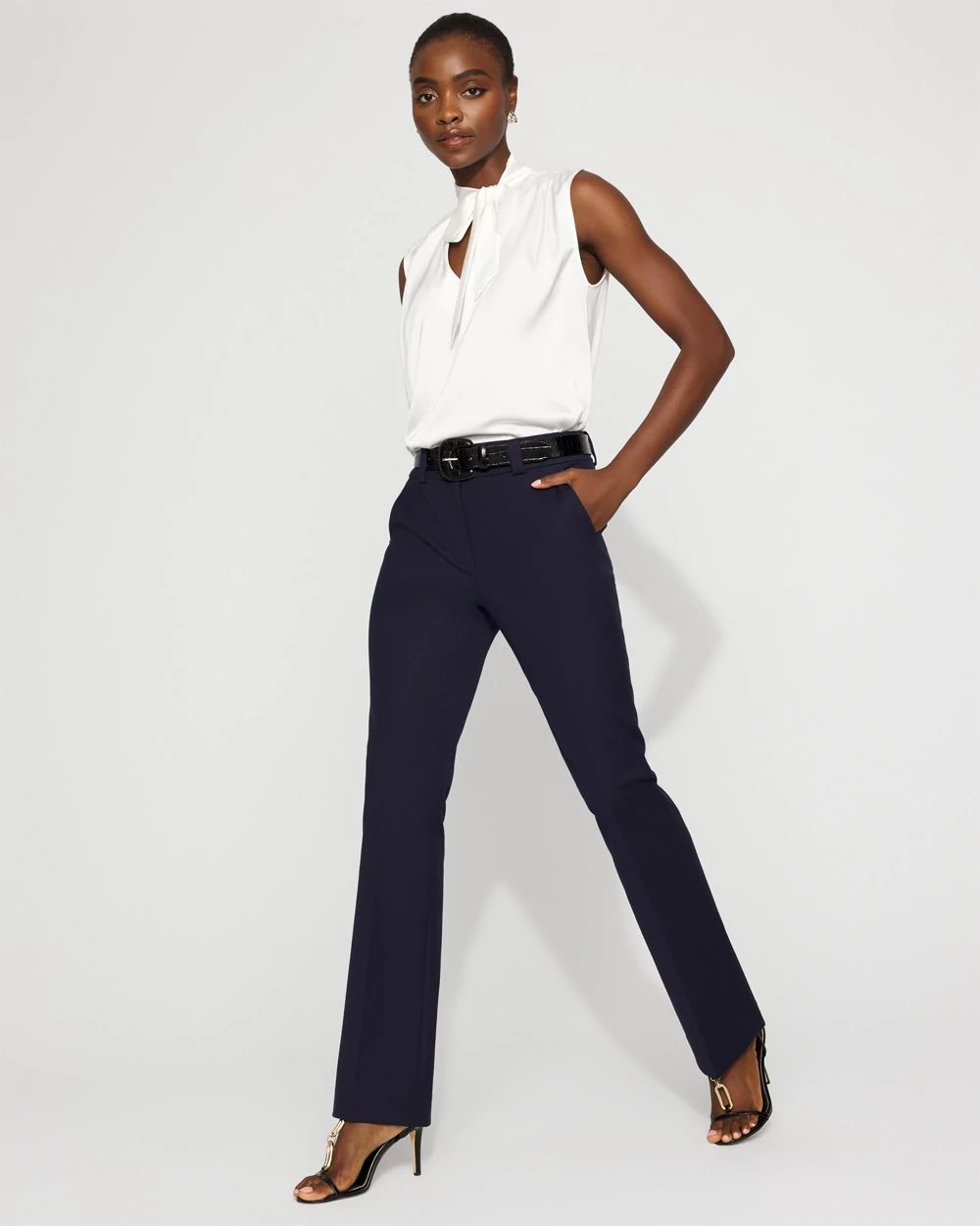 High-Rise Blake Slim Boot Pant
