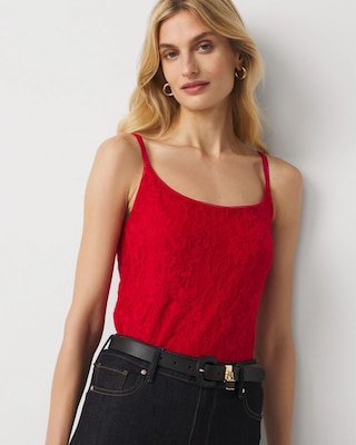 WHBM FORME™ All Ways Stretch Lace Cami