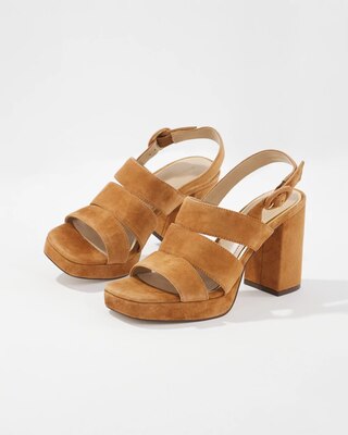 Suede Platform Sandal