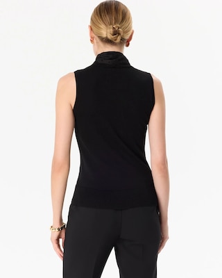 Removable Tie-Neck Pullover click to view larger image.