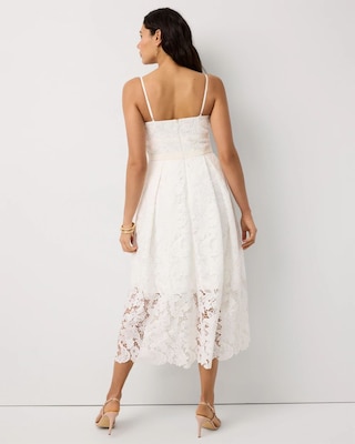 Lace Midi Dress click to view larger image.