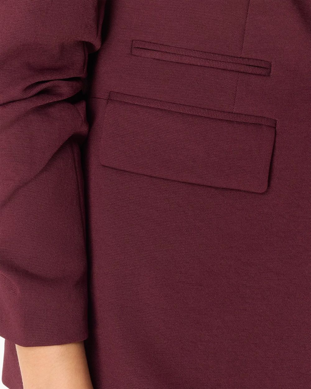 Ruched Sleeve Blazer click to view larger image.