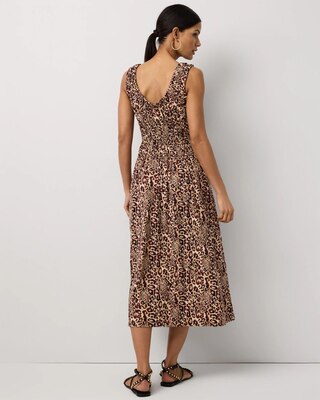 Ruched Tank Midi Dress click to view larger image.