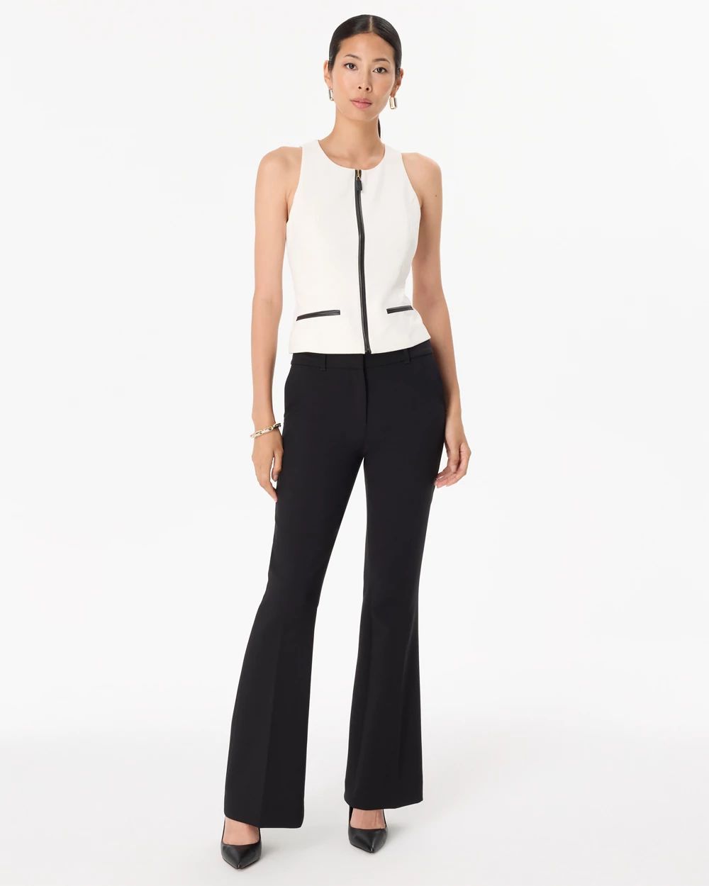 Petite Mid-Rise Piper Flare Pant