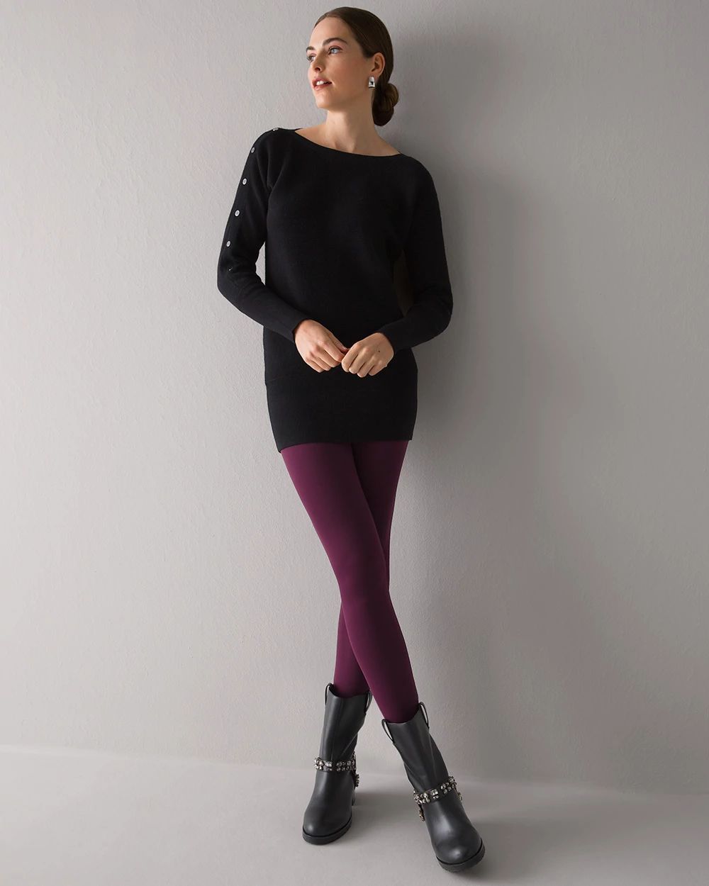 Scuba Knit WHBM Runway Leggings