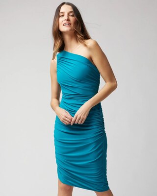 One-Shoulder Asymmetrical Dress