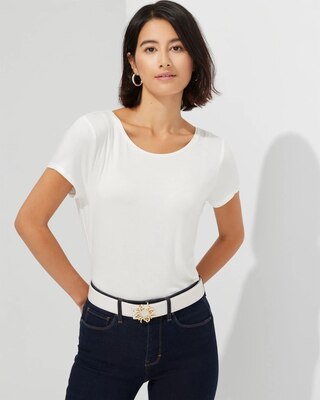 Outlet WHBM Crew-Neck Foundation Tee