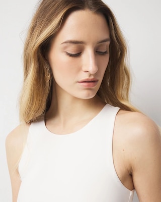 WHBM FORME™ All Ways Stretch High-Neck Bodysuit click to view larger image.