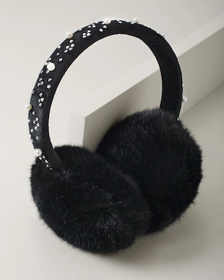 Faux Fur Ear Muffs click to view larger image.