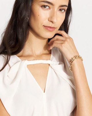 Twist-Neck Keyhole Shell click to view larger image.