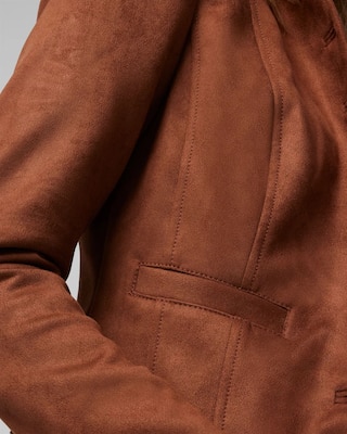 Ultra Suede Military Jacket
