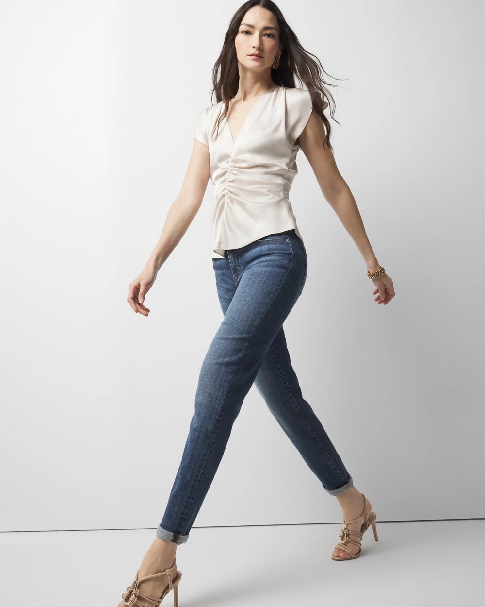 Mid-Rise Girlfriend Jean - image 1