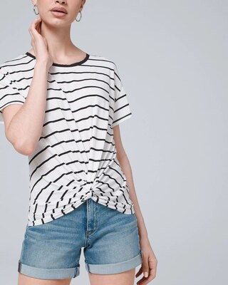 Twist Front Tee