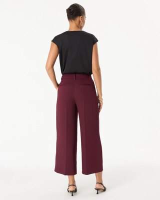 High Rise Wide Leg Crop Pant click to view larger image.