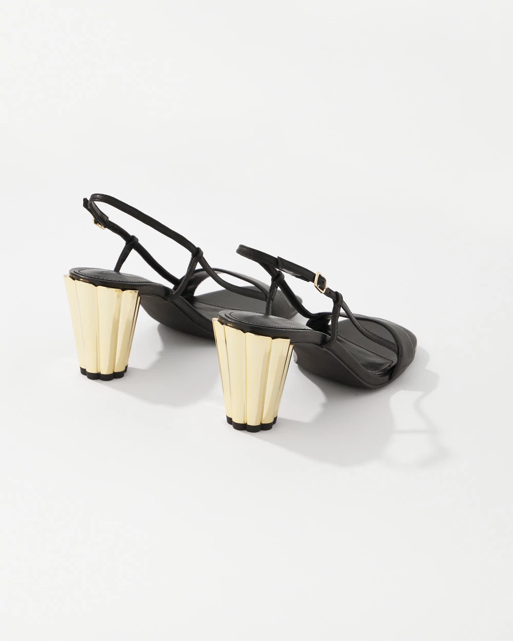 Leather Heeled Sandal