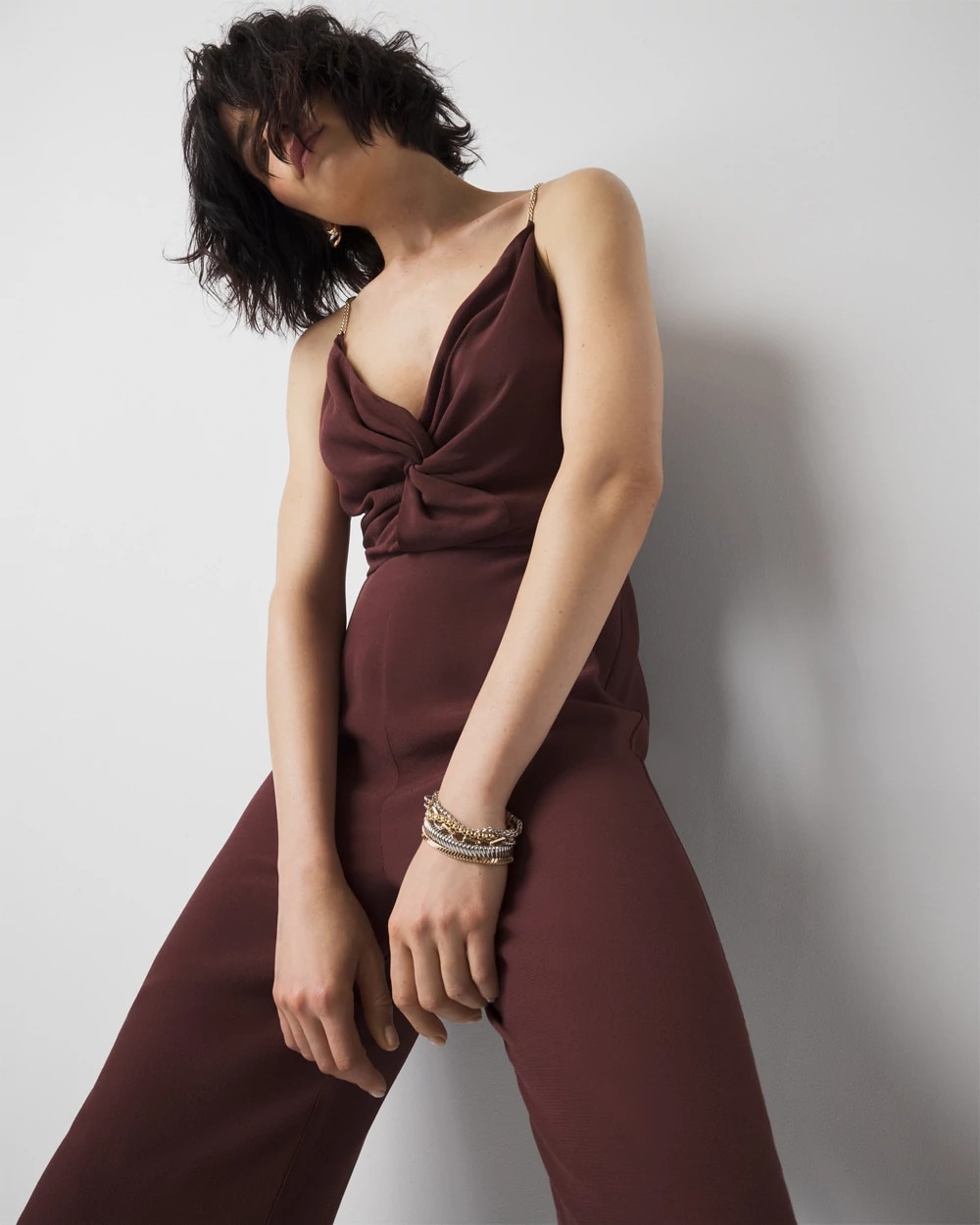 Twist Front Jumpsuit - image 2