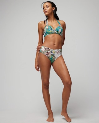 High-Waist Wrap Bikini Bottom