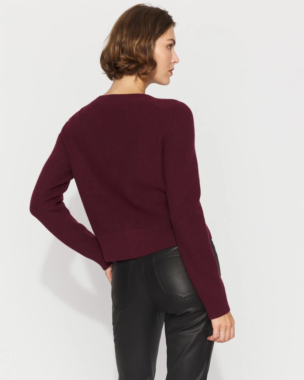 Button-Front Cardigan