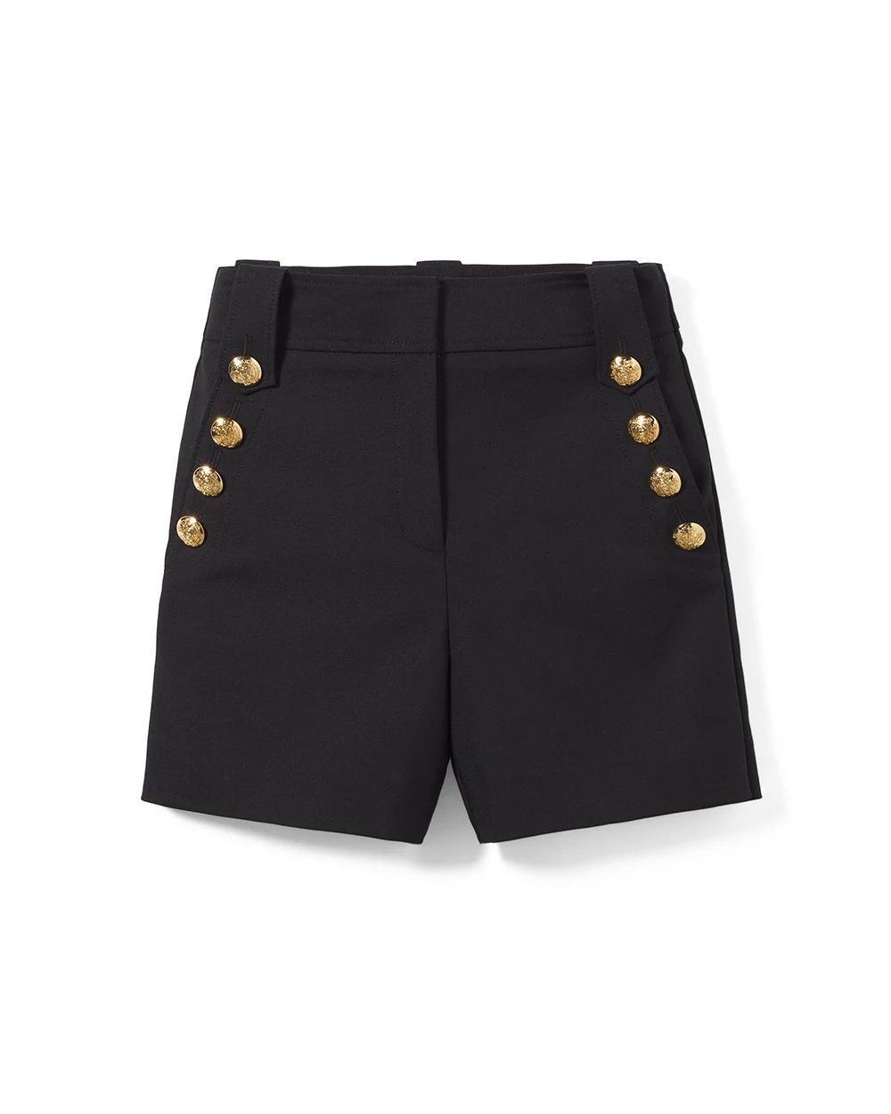 Sailor Button Trim Shorts